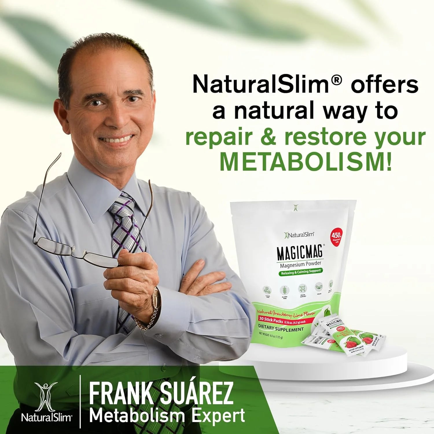 Magicmag® Magnesium Citrate Powder - Raspberry Lemon 3-Pack