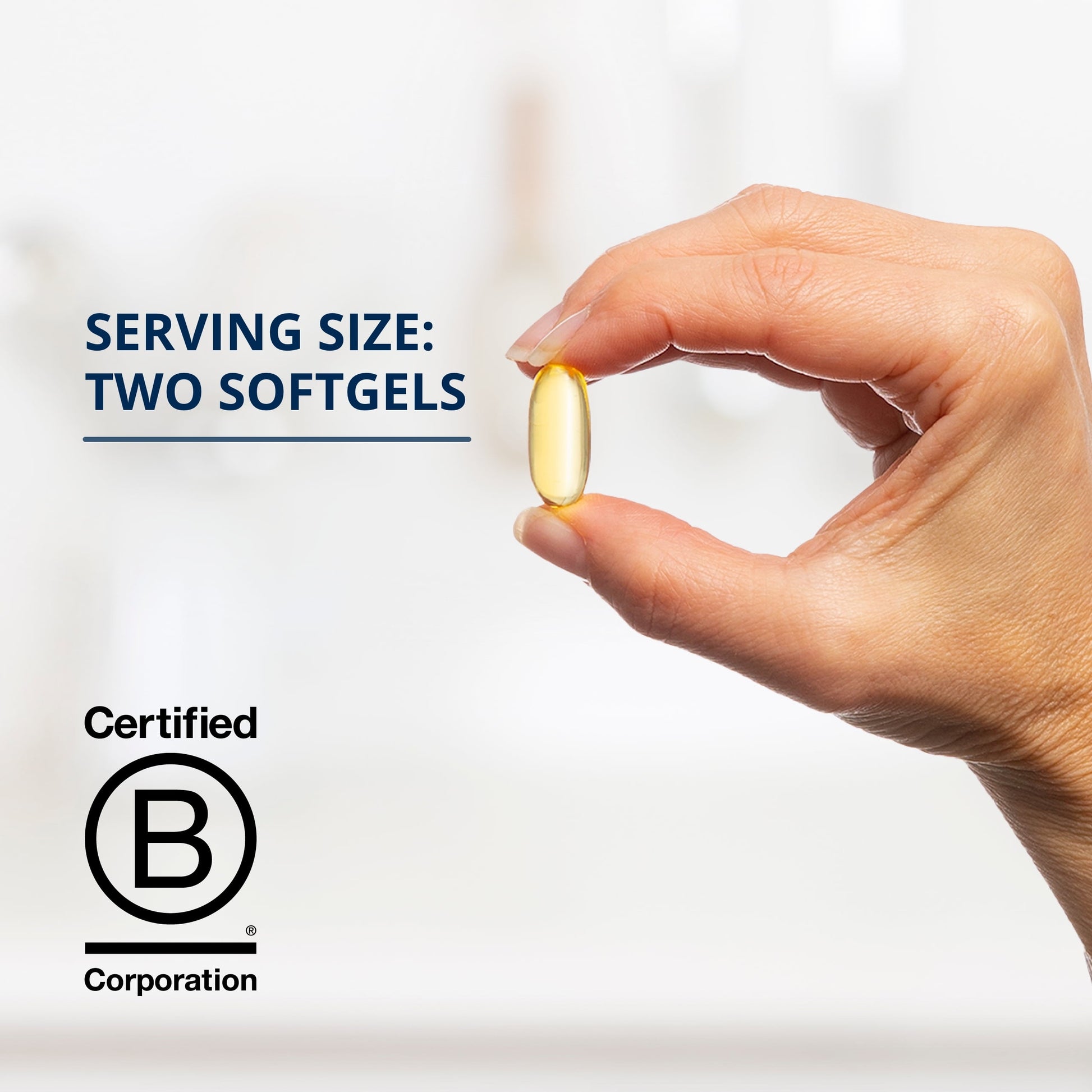 Omegagenics EPA-DHA 500 - Supports Cardiovascular Health* - Fish Oil EPA DHA - Purity & Quality Tested - Non-Gmo & Gluten-Free - 120 Count