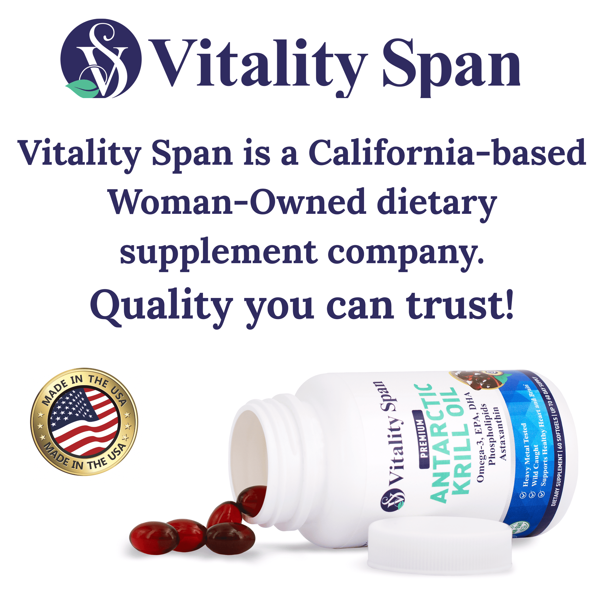 Krill Oil Omega 3 DHA EPA Astaxanthin, Extra Strength Fish Oil Minis, No Fish Oil Aftertaste, Heavy Metal Tested