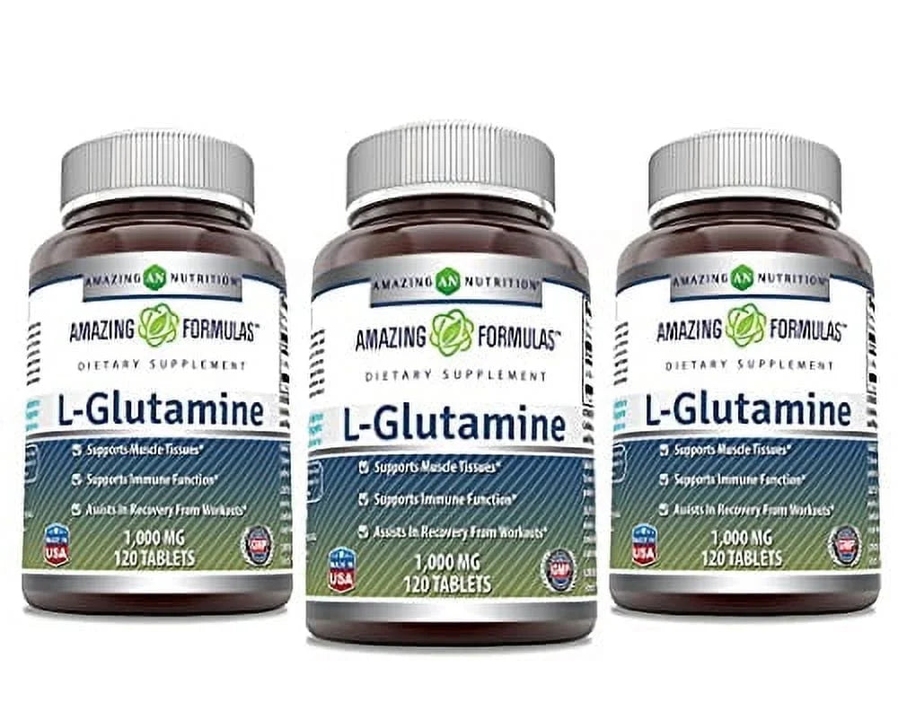 L-Glutamine 1000Mg, 120 Ct