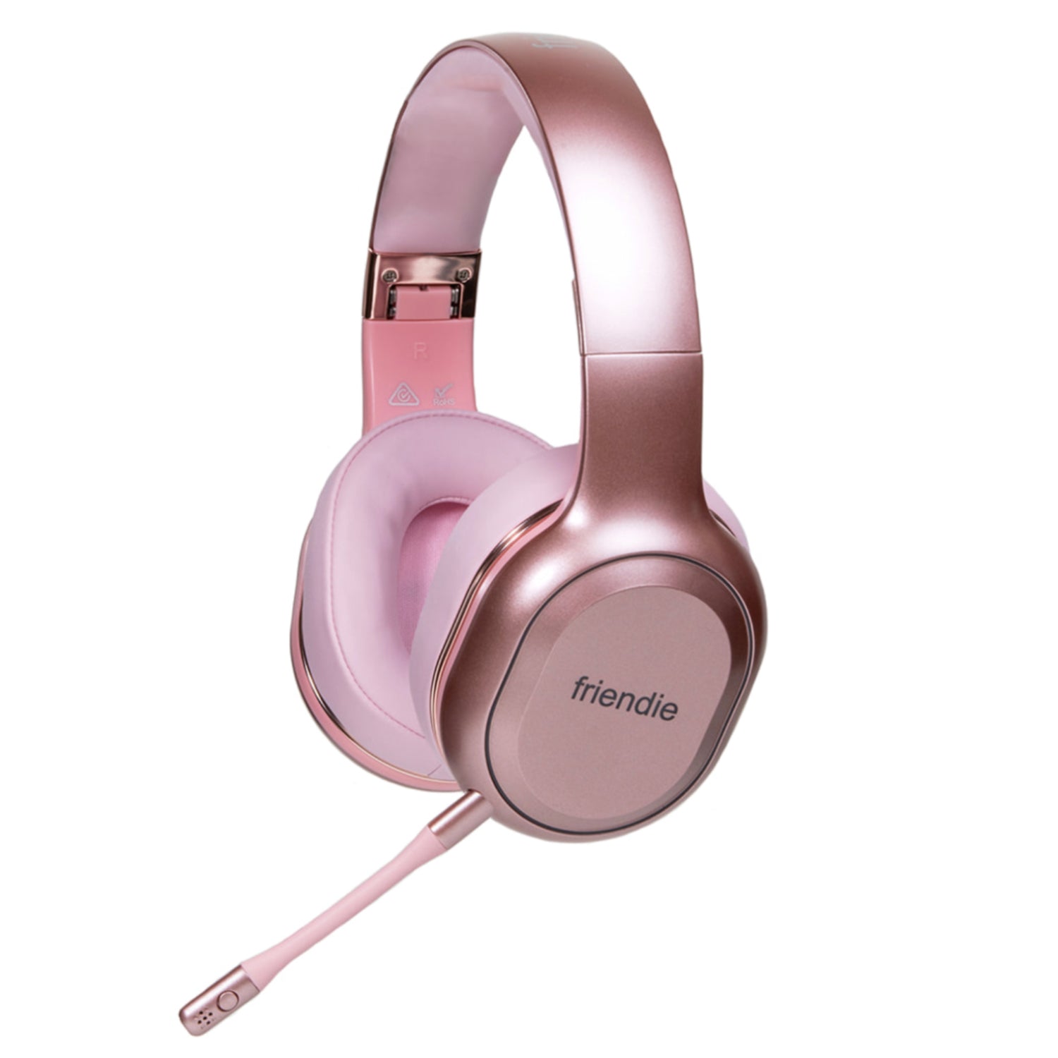 AIR Duo Rose Gold (Over Ear Wireless Headphones)-3