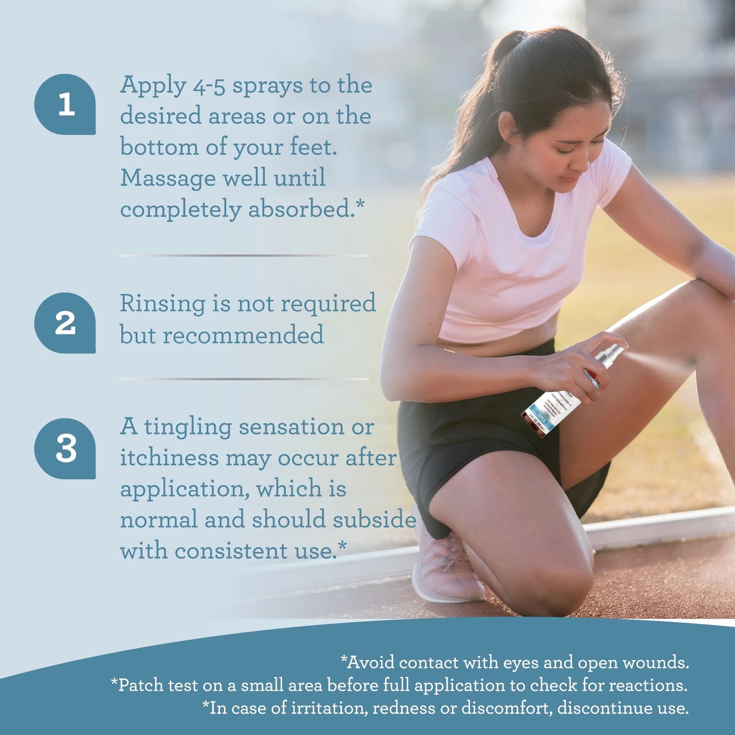 Magnesium Oil Spray for Muscle Relief & Soothing Aches - Quick Absorbing- 2Oz