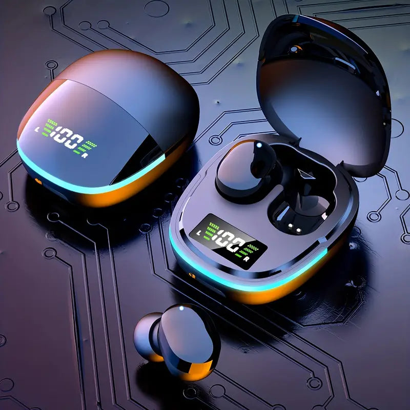 GamePro Touch Wireless Earbuds with LED Display - Sports Edition-1