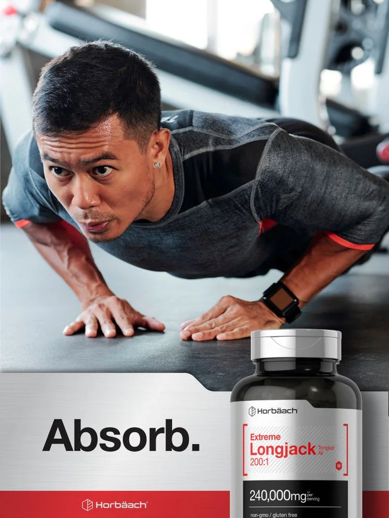 Longjack Tongkat Ali Extract | 240,000 Mg | 120 Capsules | by