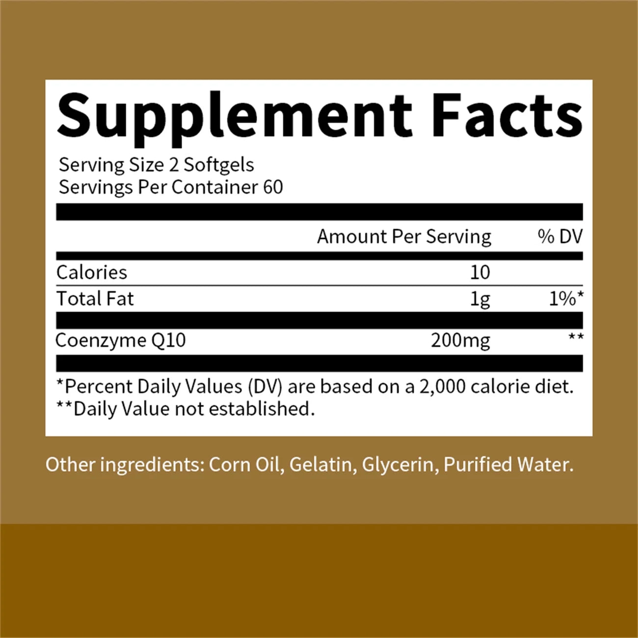 Upgraded Coenzyme Q10 Capsules, High Absorption Coq10 200Mg per Serving - Coenzyme Q10 Dietary Supplements by , 360 Vegan Capsules/6 Months Supply