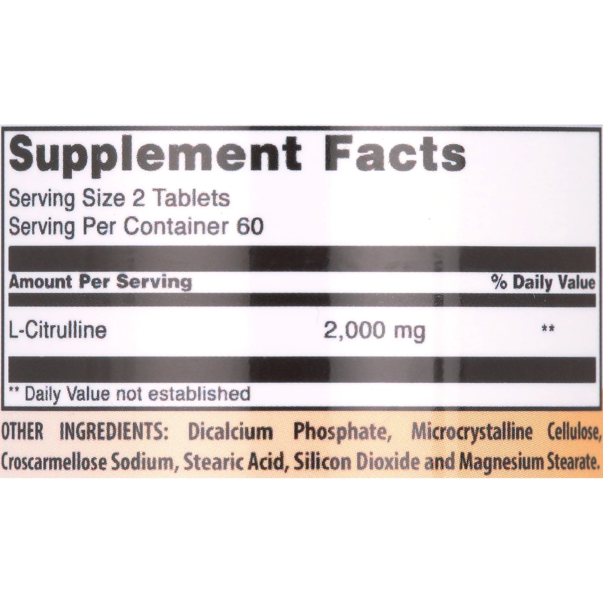 L Citrulline 2000Mg per Serving 120 Tablets (Non-Gmo,Gluten Free) - Promotes Healthy Circulation & Cardiovascular Health - Enhances Endurance