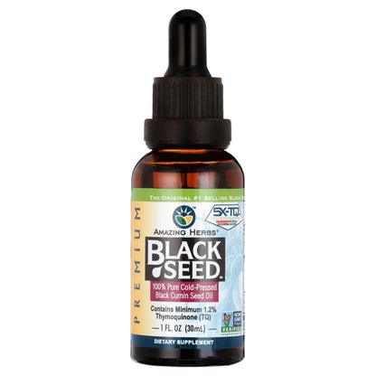 Black Seed Oil - Cold Pressed - Premium - 1Ounce