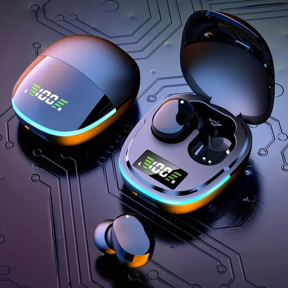 GamePro Touch Wireless Earbuds with LED Display - Sports Edition-1