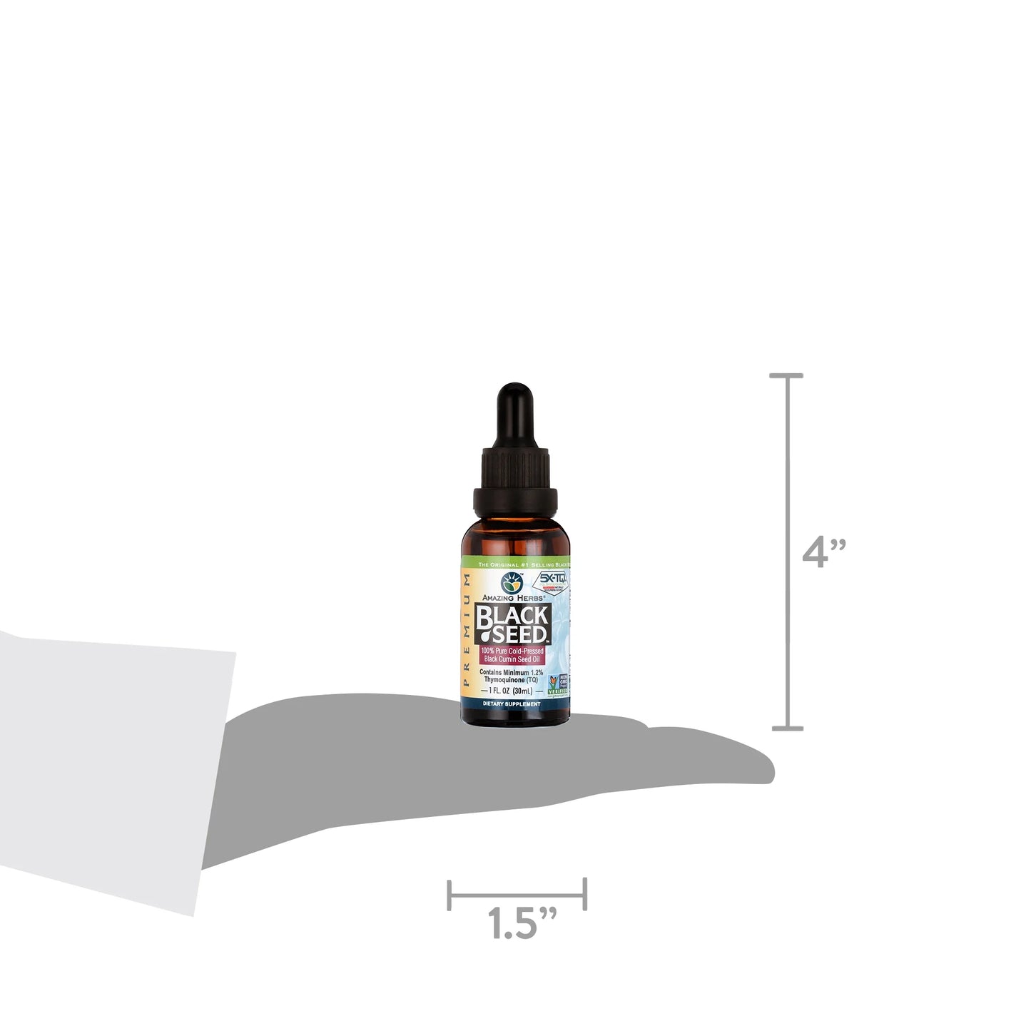 Black Seed Oil - Cold Pressed - Premium - 1Ounce