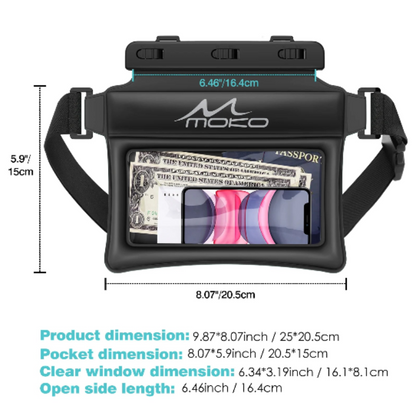 Waterproof Floating Phone Pouch Dry Bag for Water Sports-1